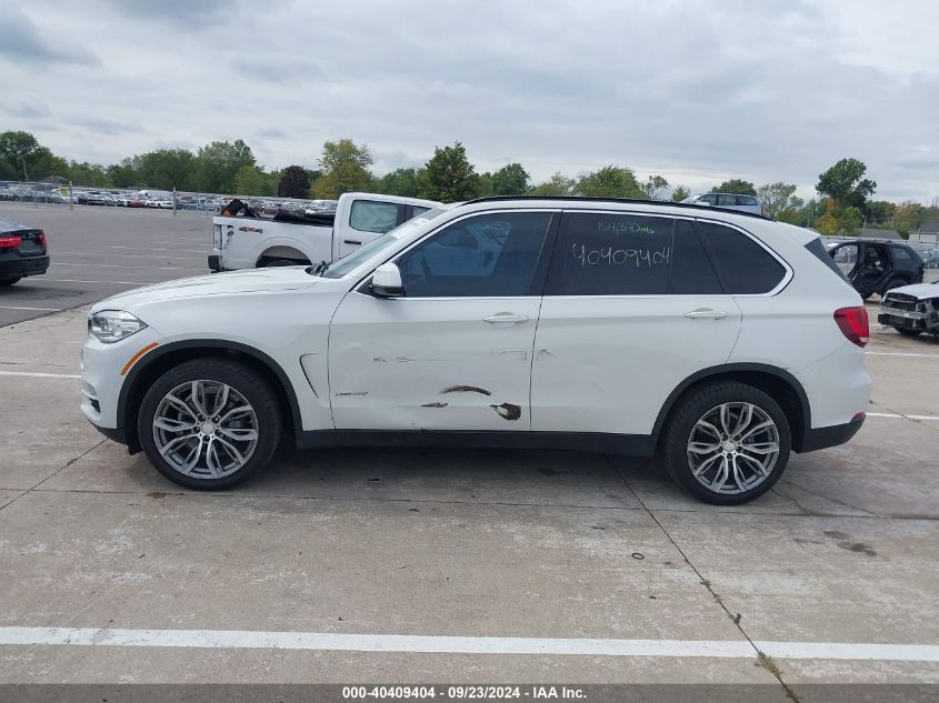 2015 BMW X5 xDrive35I VIN: 5UXKR0C5XF0K53713 Lot: 40409404