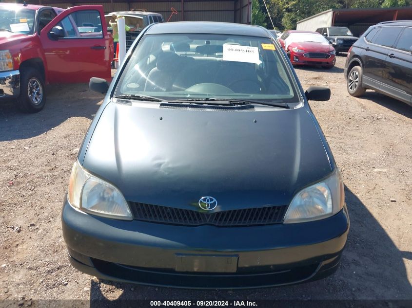 2001 Toyota Echo VIN: JTDAT123010133724 Lot: 40409405