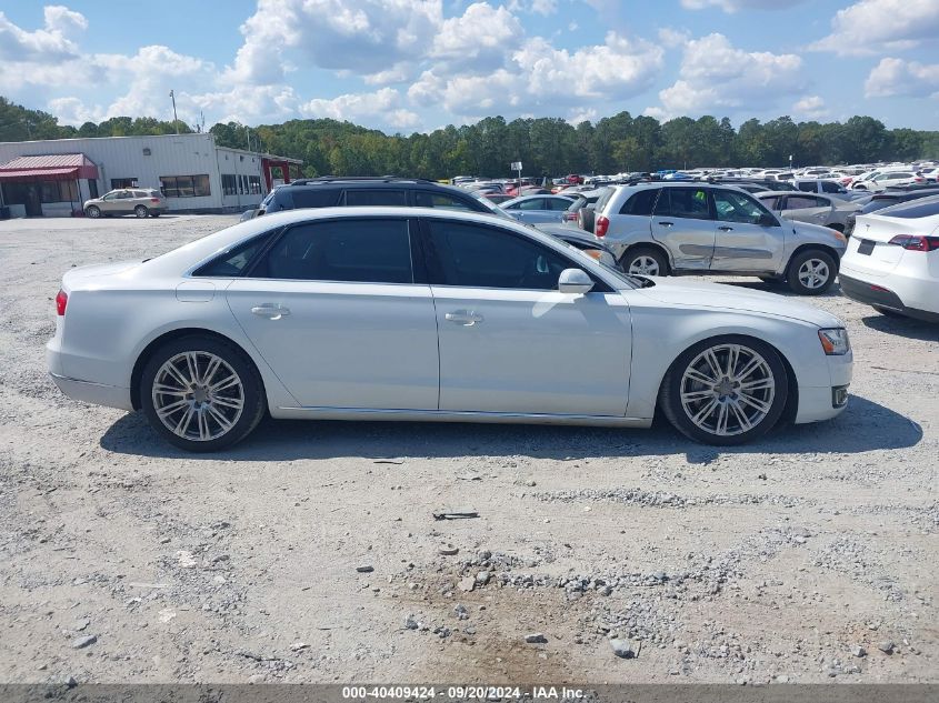 2015 Audi A8 L 4.0T VIN: WAU32AFD3FN016399 Lot: 40409424