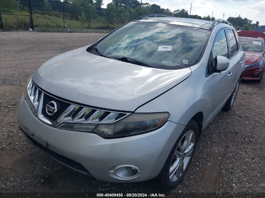 2009 Nissan Murano Le VIN: JN8AZ18W19W153851 Lot: 40409458