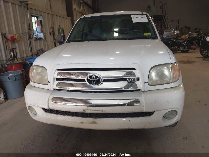 2005 Toyota Tundra Sr5 V8 VIN: 5TBBT44165S464403 Lot: 40409466