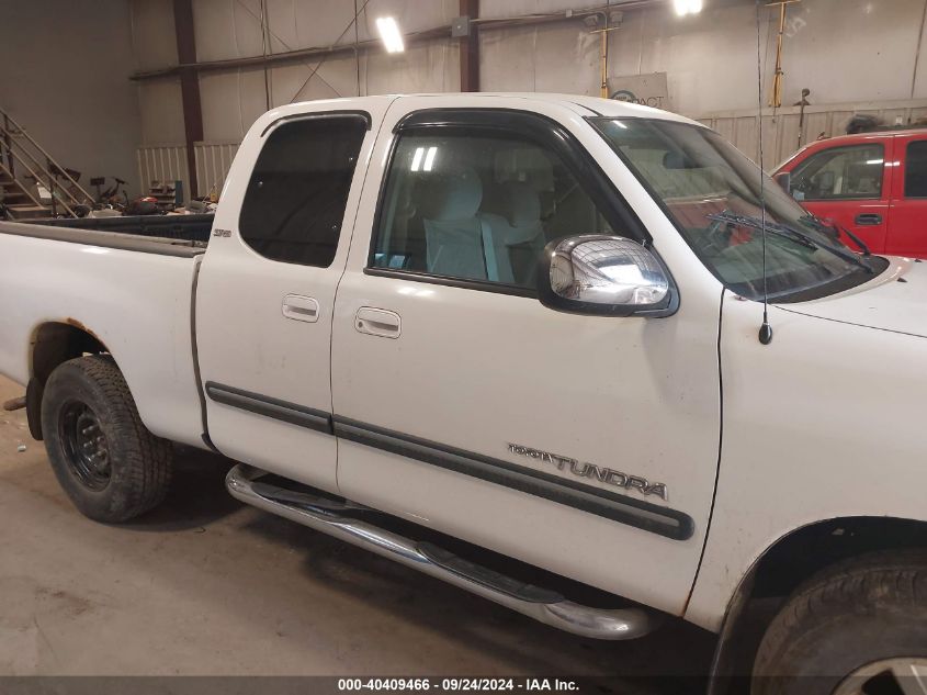 2005 Toyota Tundra Sr5 V8 VIN: 5TBBT44165S464403 Lot: 40409466