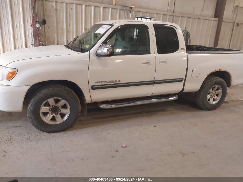 2005 Toyota Tundra Sr5 V8 VIN: 5TBBT44165S464403 Lot: 40409466