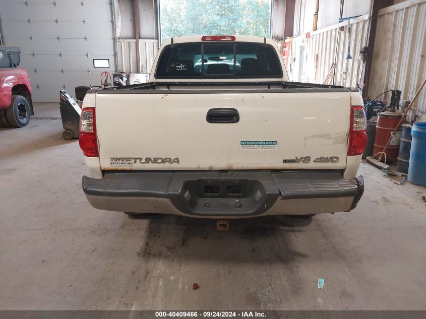 5TBBT44165S464403 2005 Toyota Tundra Sr5 V8