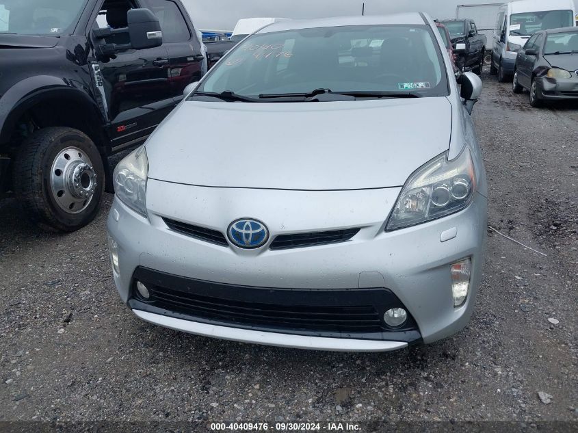 2013 Toyota Prius Five VIN: JTDKN3DU9D5697458 Lot: 40409476