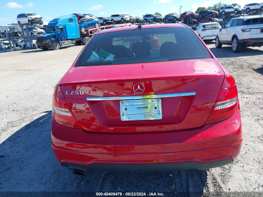 2013 Mercedes-Benz C 250 Luxury/Sport VIN: WDDGF4HB7DR261028 Lot: 40409479