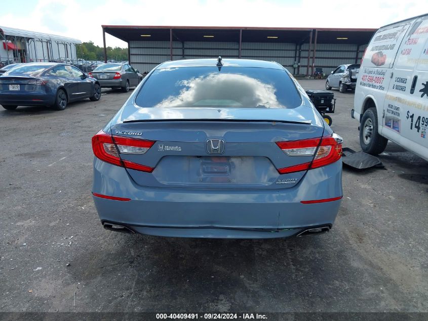 1HGCV1F4XNA052320 2022 Honda Accord Sport Se