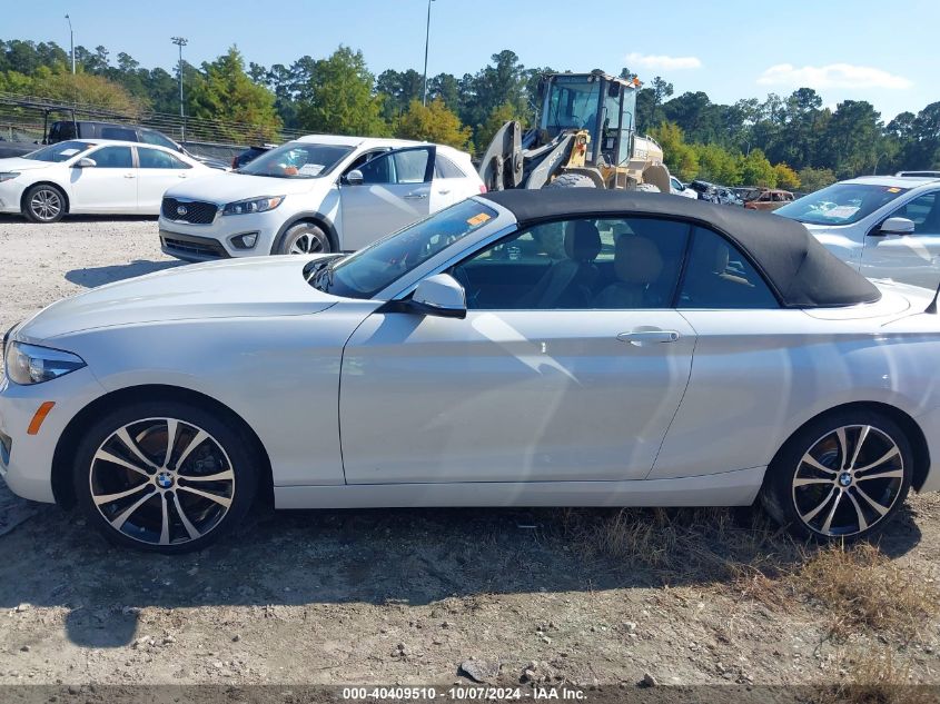 2020 BMW 230I VIN: WBA2M7C03L7E19845 Lot: 40409510