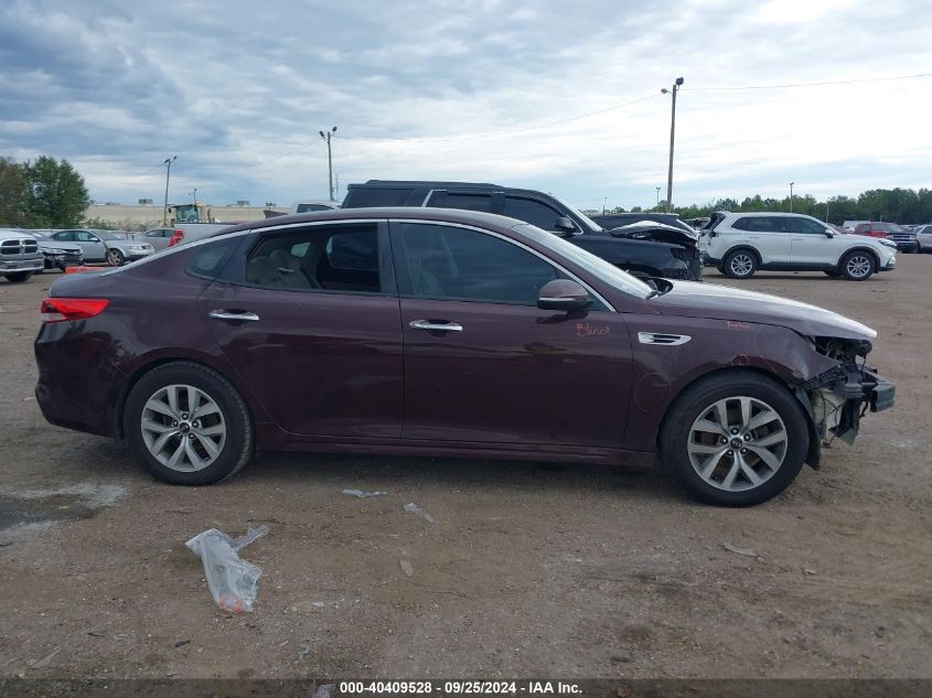 2017 Kia Optima Lx VIN: 5XXGT4L36HG153463 Lot: 40409528