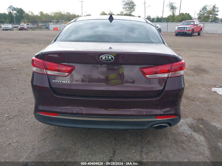 2017 Kia Optima Lx VIN: 5XXGT4L36HG153463 Lot: 40409528