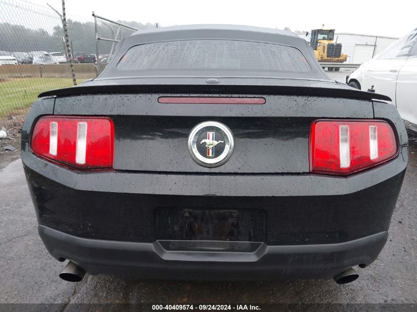 2012 Ford Mustang V6 Premium VIN: 1ZVBP8EM6C5250152 Lot: 40409574