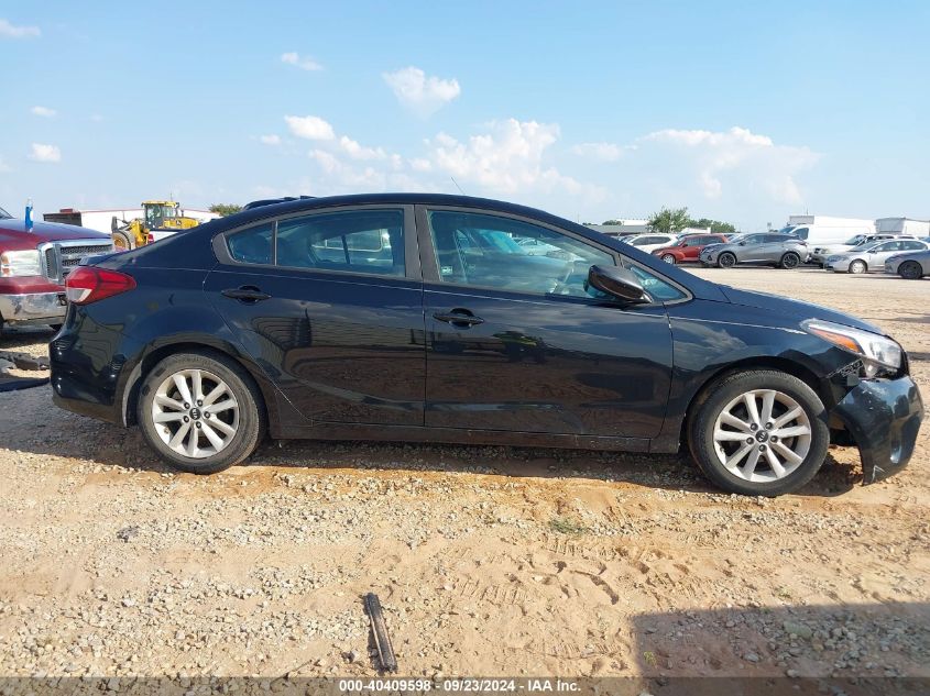 2017 Kia Forte Lx VIN: 3KPFL4A71HE017896 Lot: 40409598