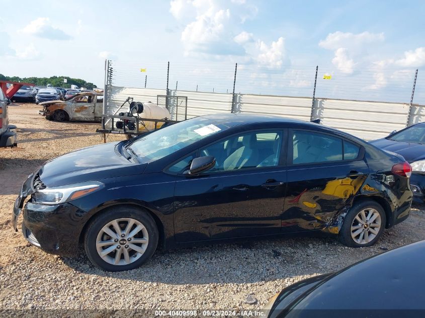 2017 Kia Forte Lx VIN: 3KPFL4A71HE017896 Lot: 40409598