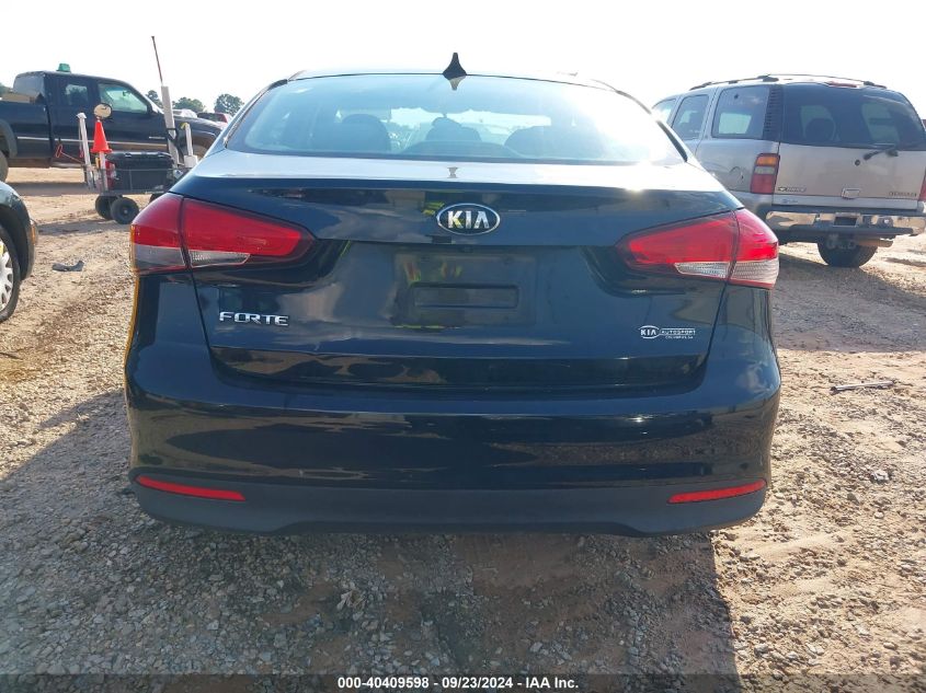 2017 Kia Forte Lx VIN: 3KPFL4A71HE017896 Lot: 40409598