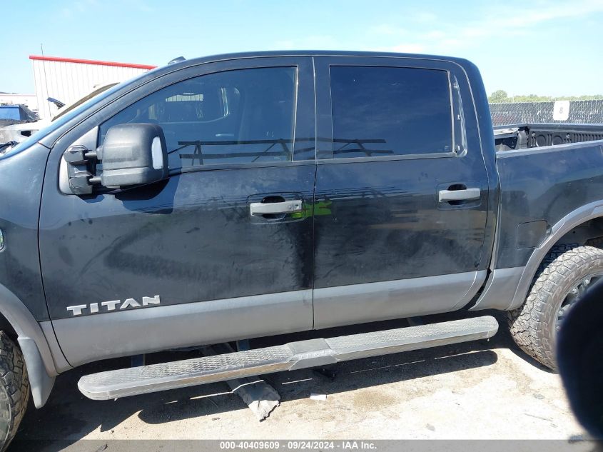 2017 Nissan Titan Sv/Sl/Pro-4X/Plat Res VIN: 1N6AA1E56HN539732 Lot: 40409609