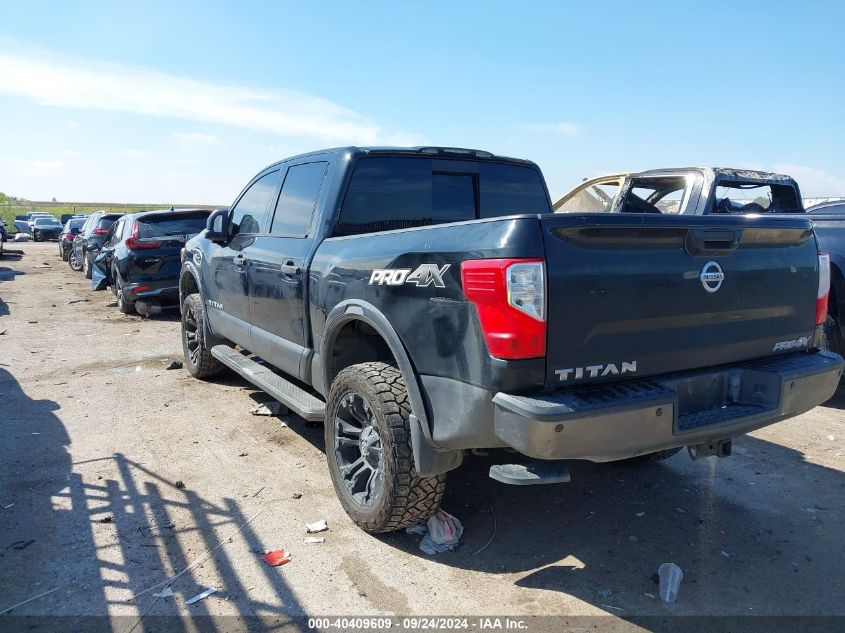 2017 Nissan Titan Sv/Sl/Pro-4X/Plat Res VIN: 1N6AA1E56HN539732 Lot: 40409609