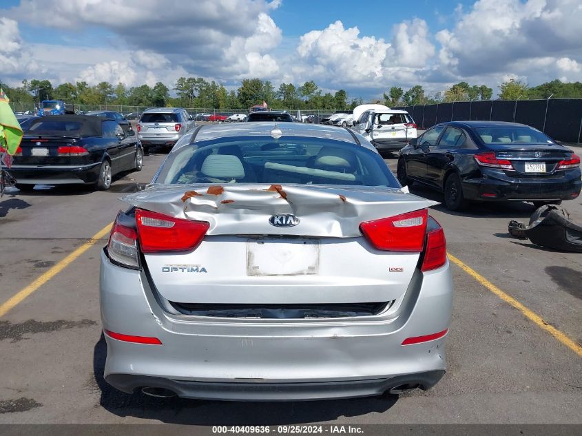 2015 Kia Optima Lx VIN: 5XXGM4A70FG400587 Lot: 40409636