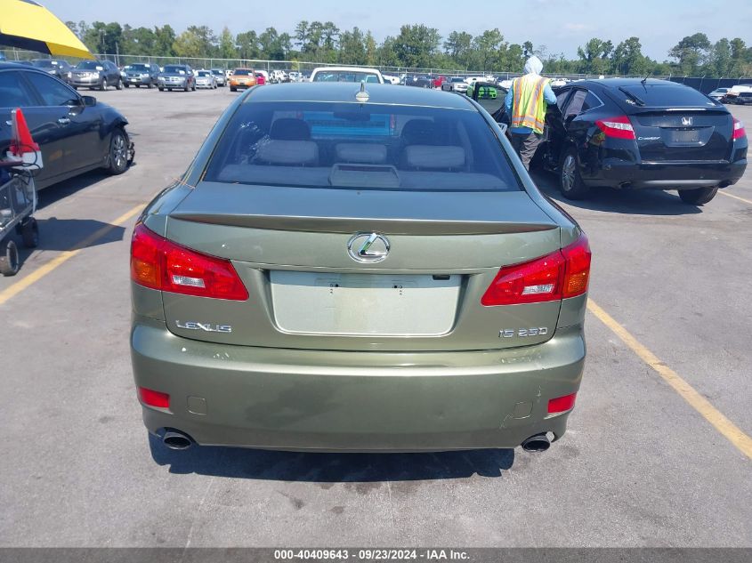 JTHBK262472036360 2007 Lexus Is 250