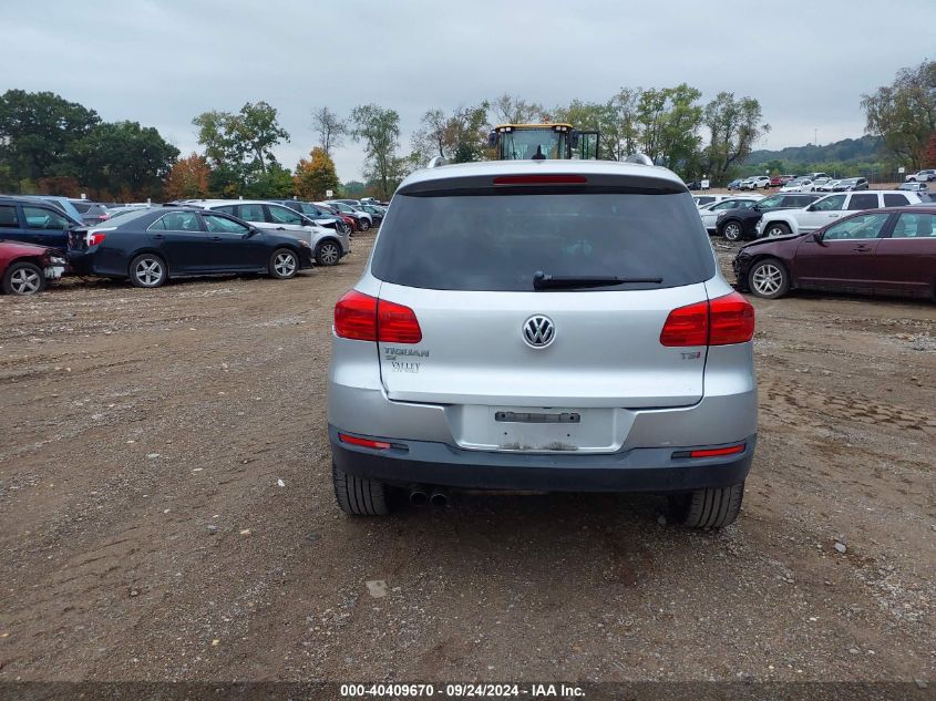 2016 Volkswagen Tiguan Se VIN: WVGAV7AX7GW577671 Lot: 40409670