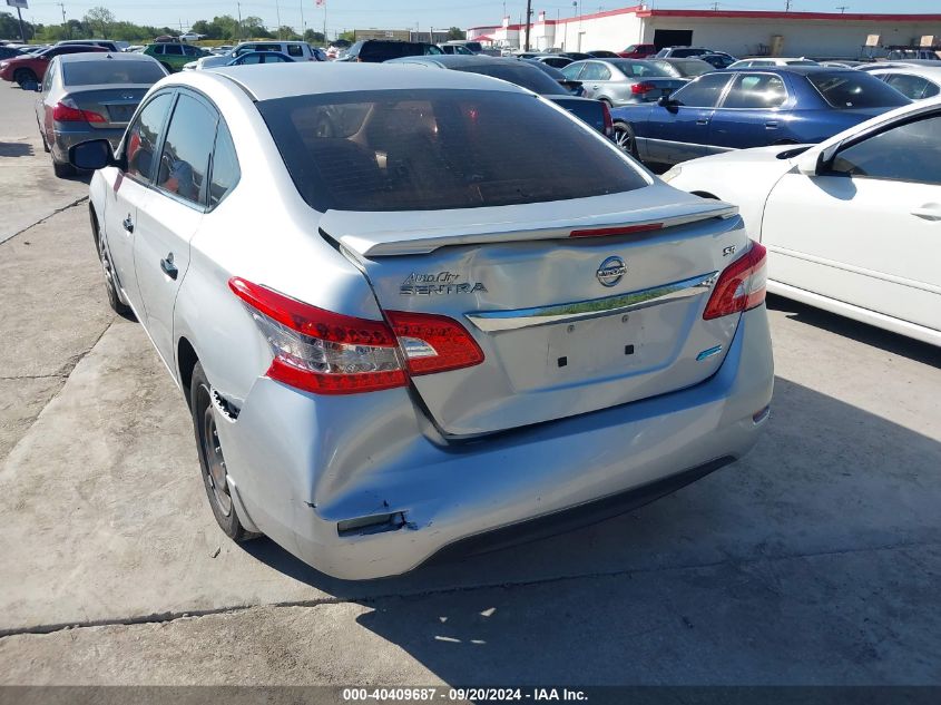 2014 Nissan Sentra S VIN: 3N1AB7AP7EY202109 Lot: 40409687