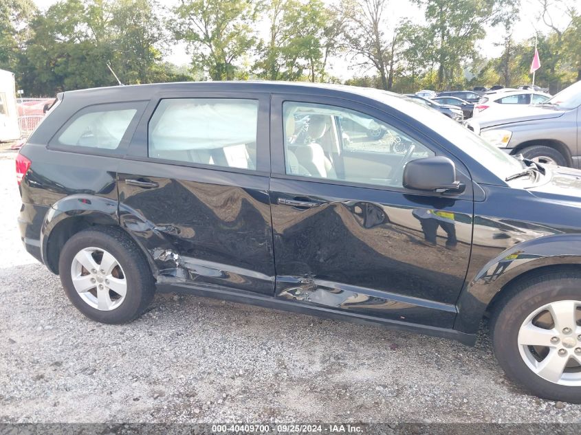 2013 Dodge Journey American Value Pkg VIN: 3C4PDCAB9DT533364 Lot: 40409700