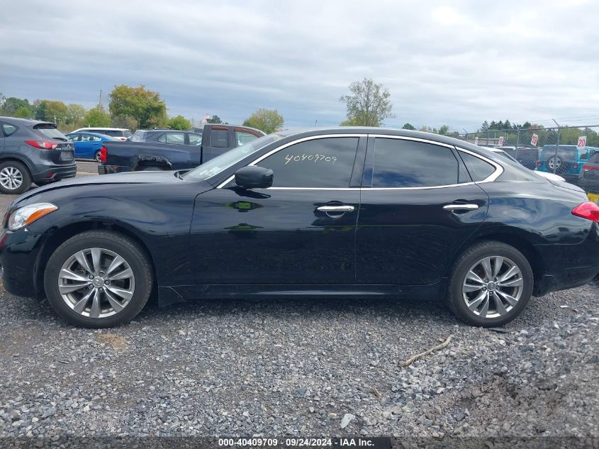 2014 Infiniti Q70 3.7X VIN: JN1BY1AR2EM320119 Lot: 40409709