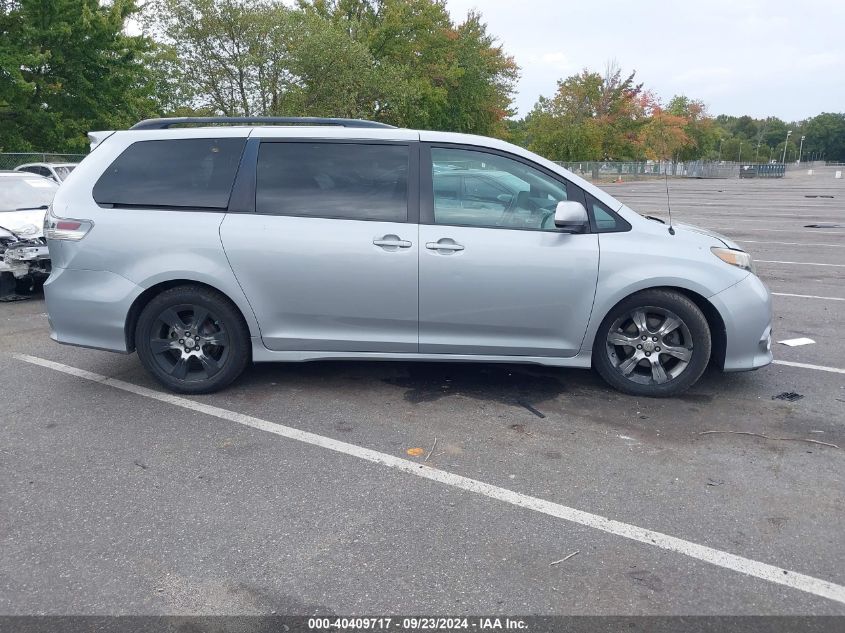 2011 Toyota Sienna Se VIN: 5TDXK3DC5BS053517 Lot: 40409717