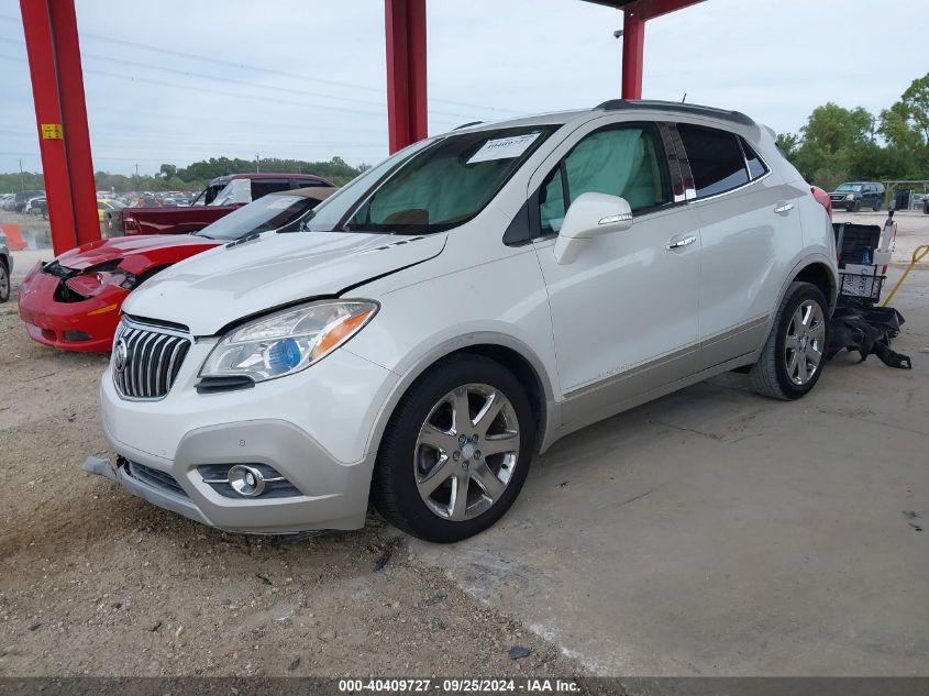 2016 Buick Encore Premium VIN: KL4CJDSB6GB539845 Lot: 40409727