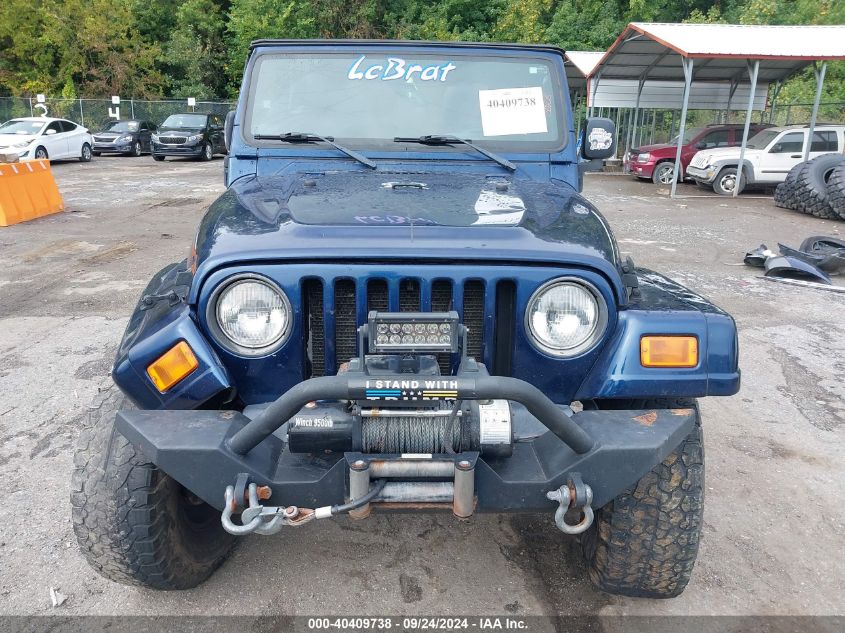 2005 Jeep Wrangler / Tj Rubicon VIN: 1J4FA69S75P315448 Lot: 40409738