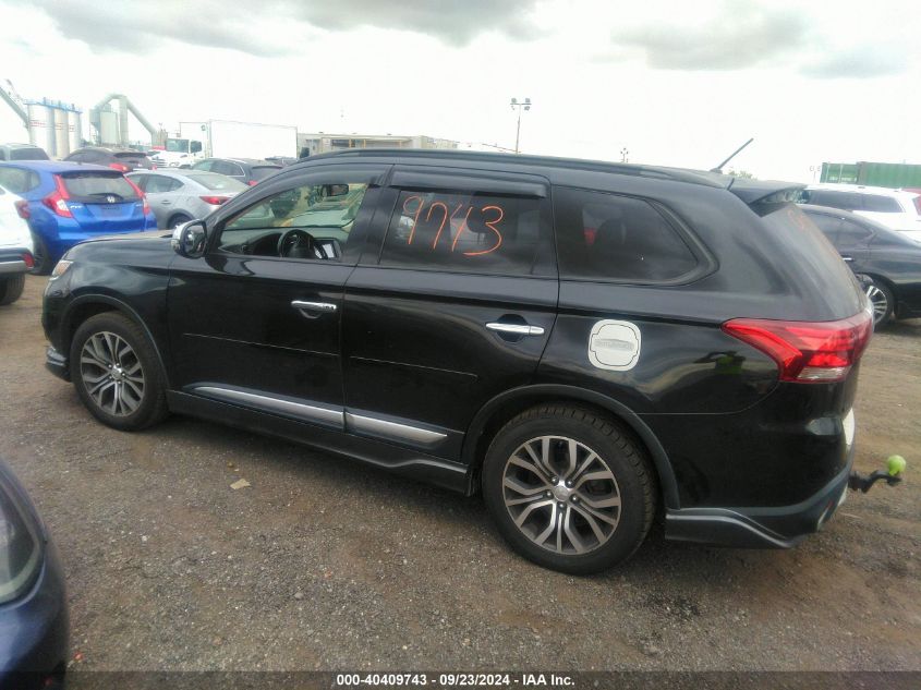 2016 Mitsubishi Outlander Es/Se/Sel VIN: JA4AZ3A39GZ055518 Lot: 40409743