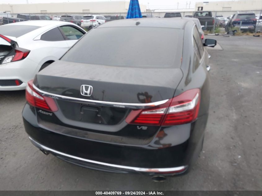 1HGCR3F07HA026162 2017 Honda Accord Ex-L V6