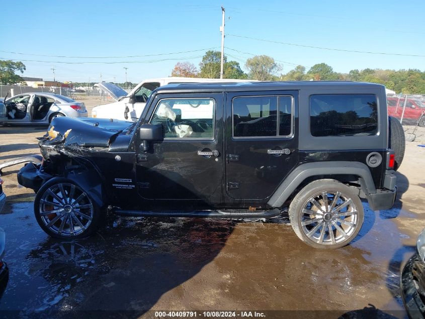 1C4BJWDG0HL617764 2017 Jeep Wrangler Unlimited Sport 4X4