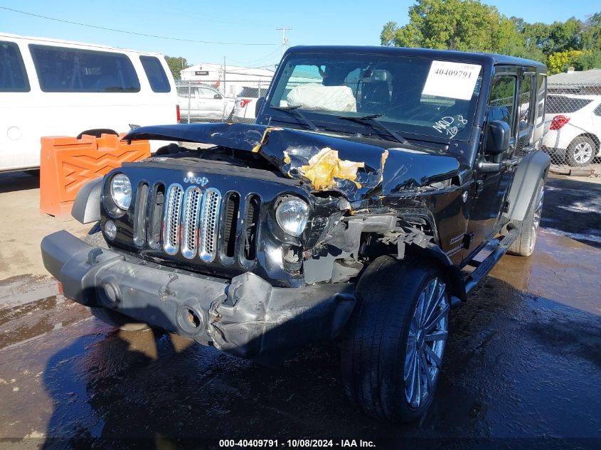 1C4BJWDG0HL617764 2017 Jeep Wrangler Unlimited Sport 4X4