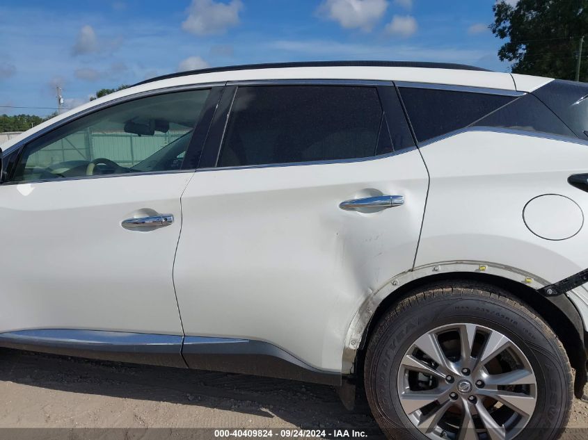 2016 Nissan Murano Sv VIN: 5N1AZ2MG9GN126685 Lot: 40409824