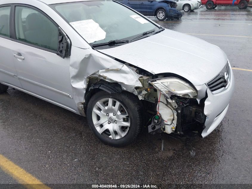 2011 Nissan Sentra 2.0/2.0S/Sr/2.0Sl VIN: 3N1AB6APXBL613121 Lot: 40409846