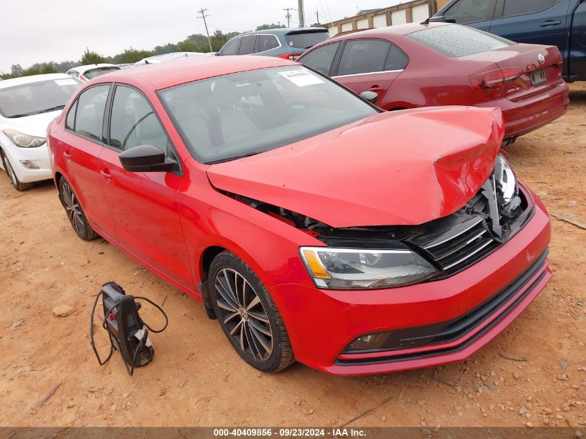 VIN 3VWB17AJ1GM279288 2016 Volkswagen Jetta, 1.8T S... no.1