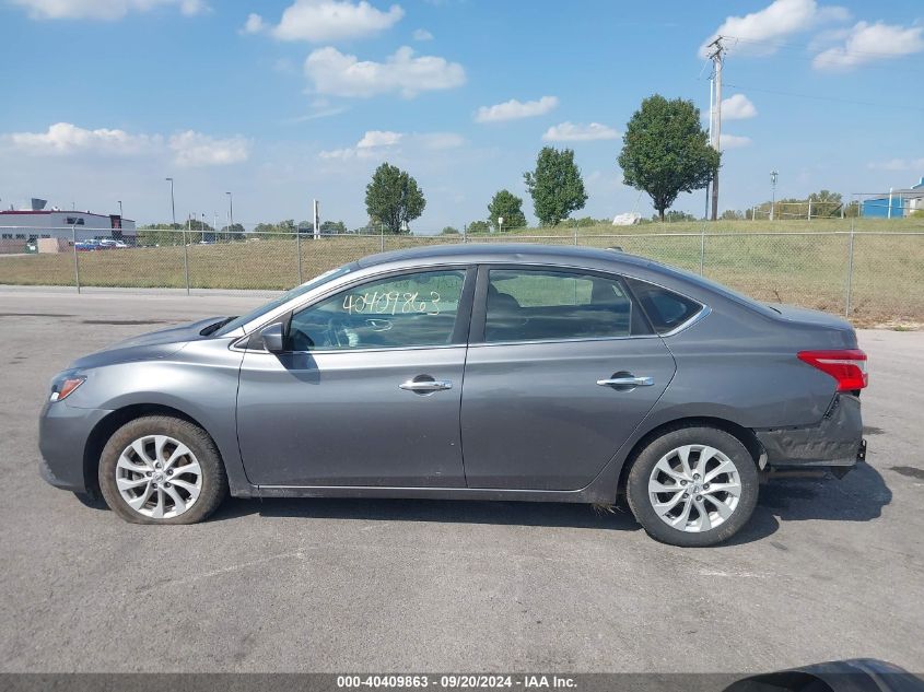 2018 Nissan Sentra Sv VIN: 3N1AB7AP6JL658304 Lot: 40409863