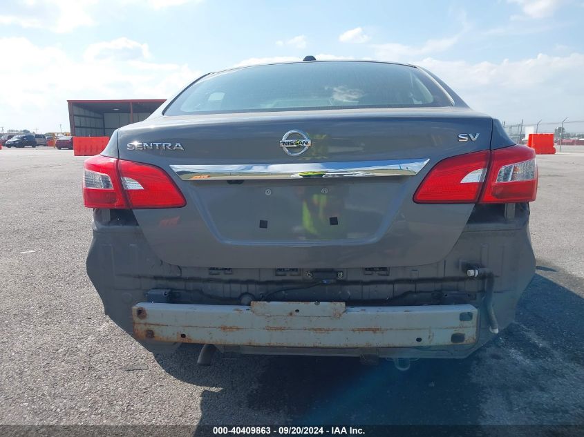 2018 Nissan Sentra Sv VIN: 3N1AB7AP6JL658304 Lot: 40409863