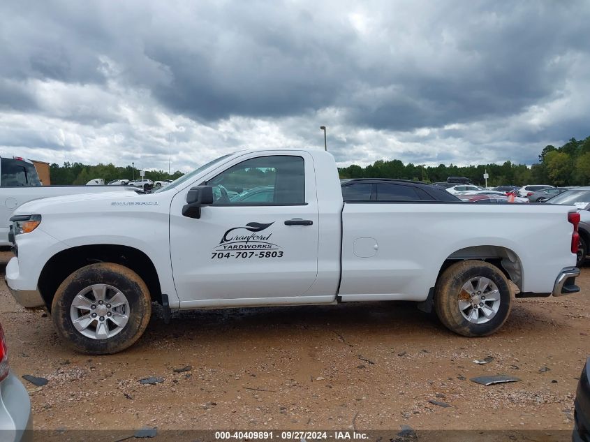 2022 Chevrolet Silverado 1500 2Wd Regular Cab Long Bed Wt VIN: 3GCNAAED2NG651508 Lot: 40409891