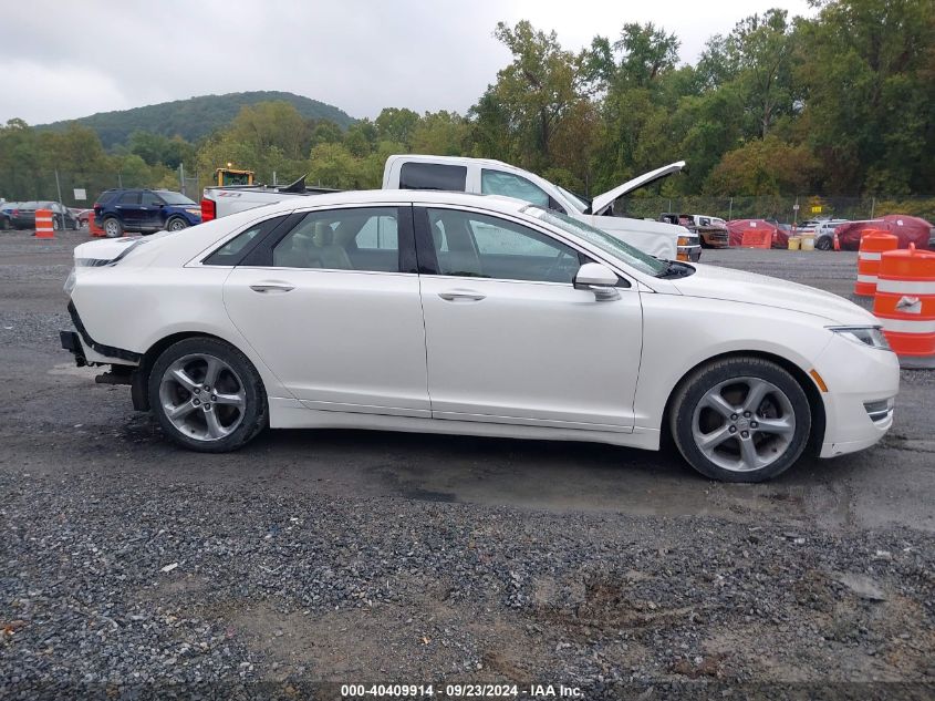 2014 Lincoln Mkz VIN: 3LN6L2J92ER832095 Lot: 40409914