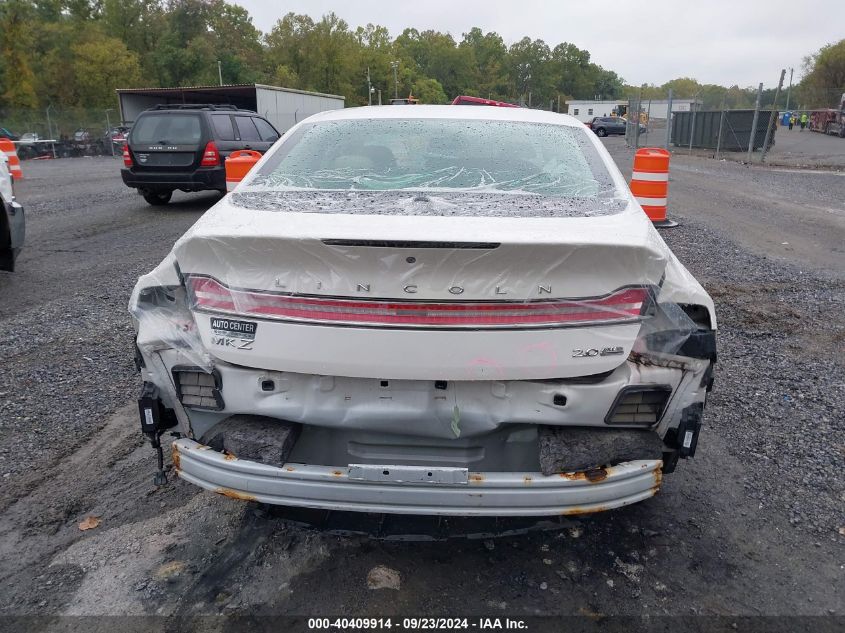 2014 Lincoln Mkz VIN: 3LN6L2J92ER832095 Lot: 40409914