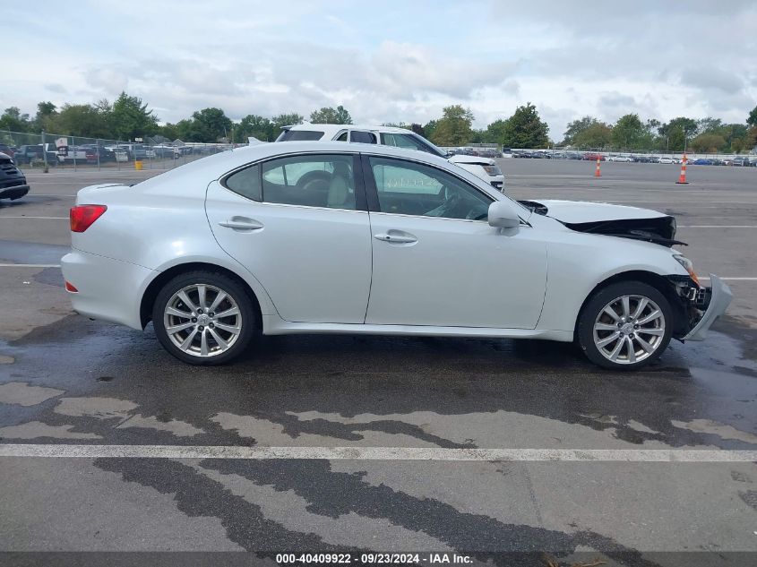 2008 Lexus Is 250 VIN: JTHCK262685017314 Lot: 40409922