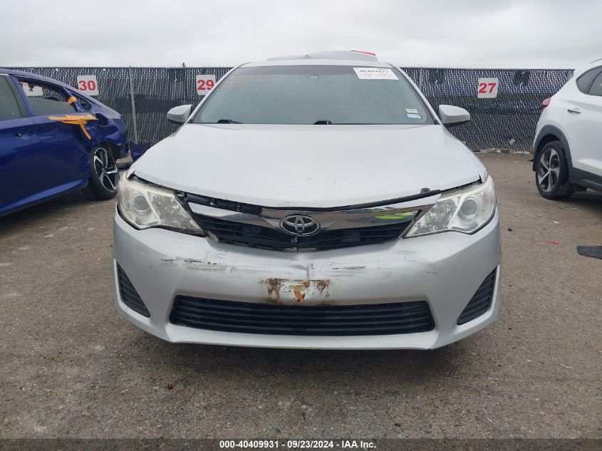 2012 Toyota Camry Le VIN: 4T4BF1FK1CR253378 Lot: 40409931