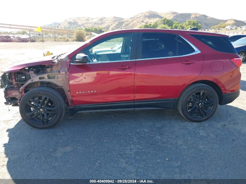 2021 Chevrolet Equinox Fwd Lt VIN: 2GNAXKEV8M6130872 Lot: 40409942