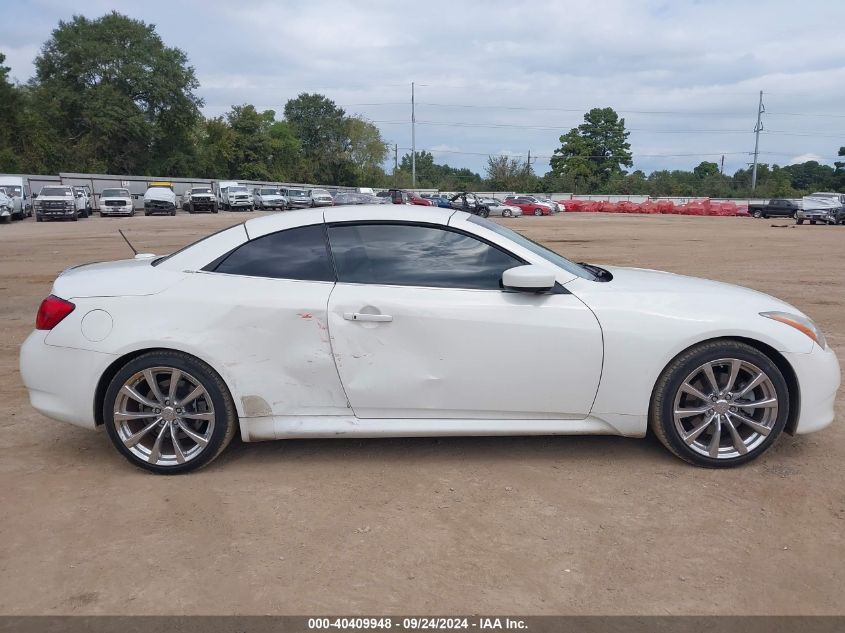 2009 Infiniti G37 VIN: JNKCV66EX9M722908 Lot: 40409948