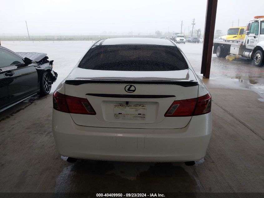 2008 Lexus Es 350 350 VIN: JTHBJ46G482193656 Lot: 40409950