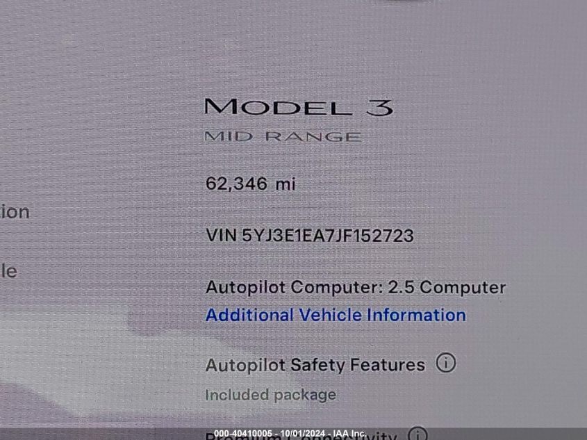 5YJ3E1EA7JF152723 2018 Tesla Model 3 Long Range/Mid Range