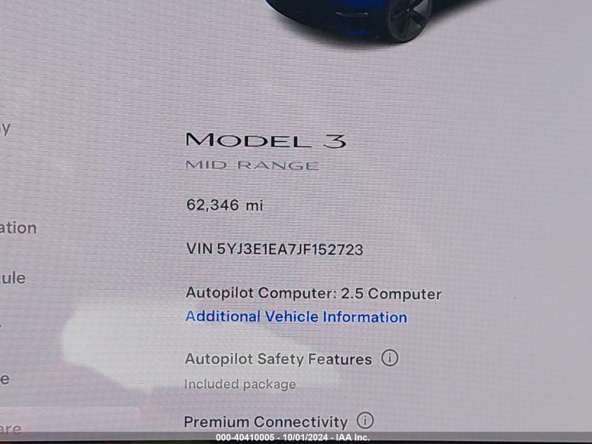 5YJ3E1EA7JF152723 2018 Tesla Model 3 Long Range/Mid Range