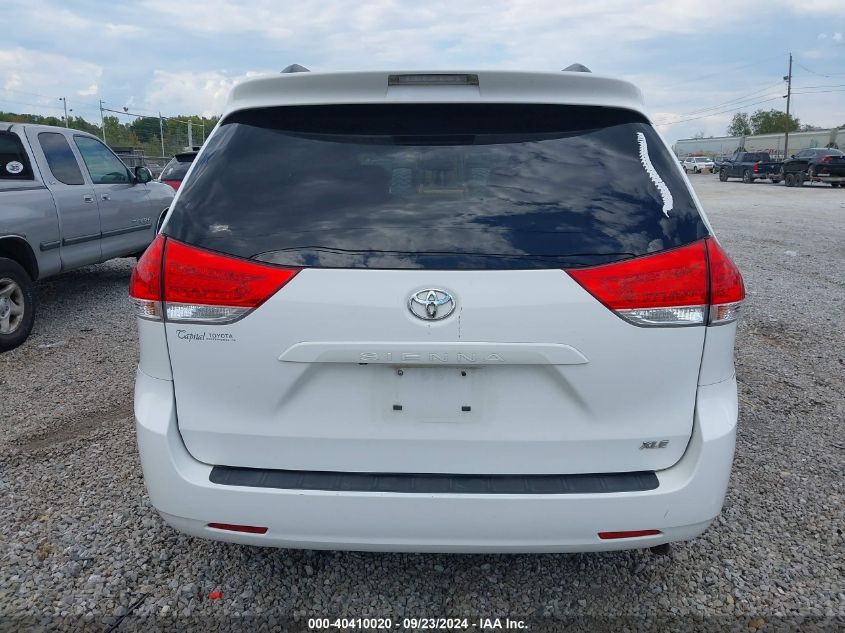 2011 Toyota Sienna Xle V6 VIN: 5TDYK3DC1BS152968 Lot: 40410020