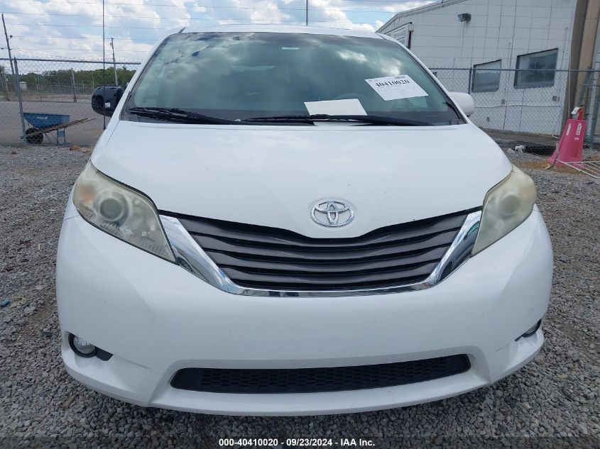 2011 Toyota Sienna Xle V6 VIN: 5TDYK3DC1BS152968 Lot: 40410020